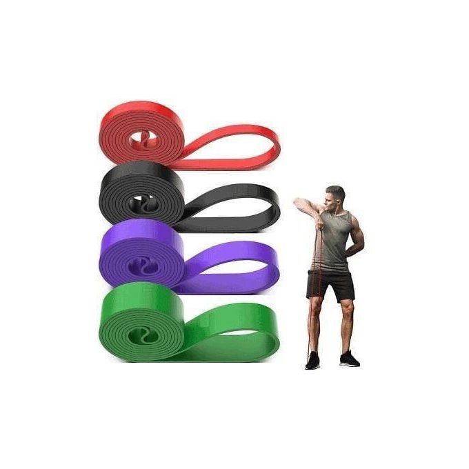 4 pieces - Resistance Bands for Working Out, Heavy Duty Pull Up Bands, Exercise Bands, Workout Bands, Stretch Bands for Exercise, Resistance Band Set for Fitness Physical Therapy Home Gym
