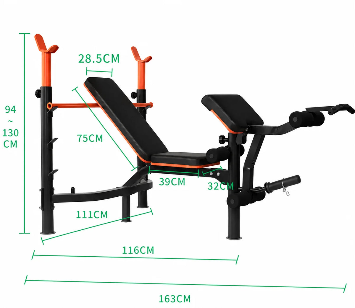 Full Body Flat, Incline & Decline Bench Press