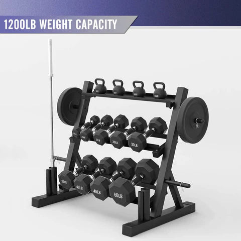 Multipurpose Dumbbell Rack