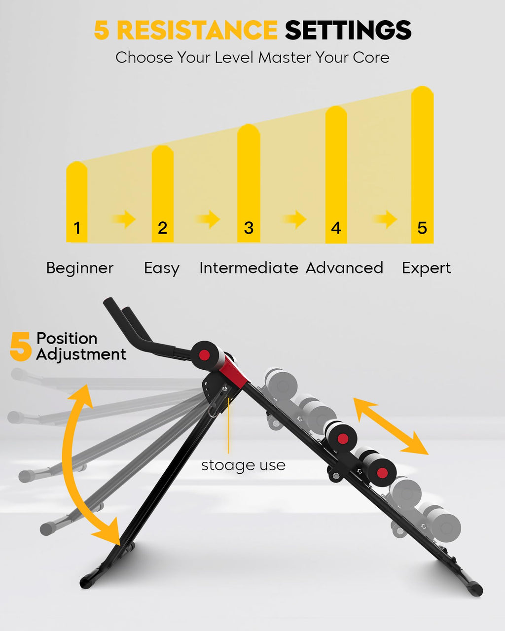 ABDOMINAL GLIDER MACHINE