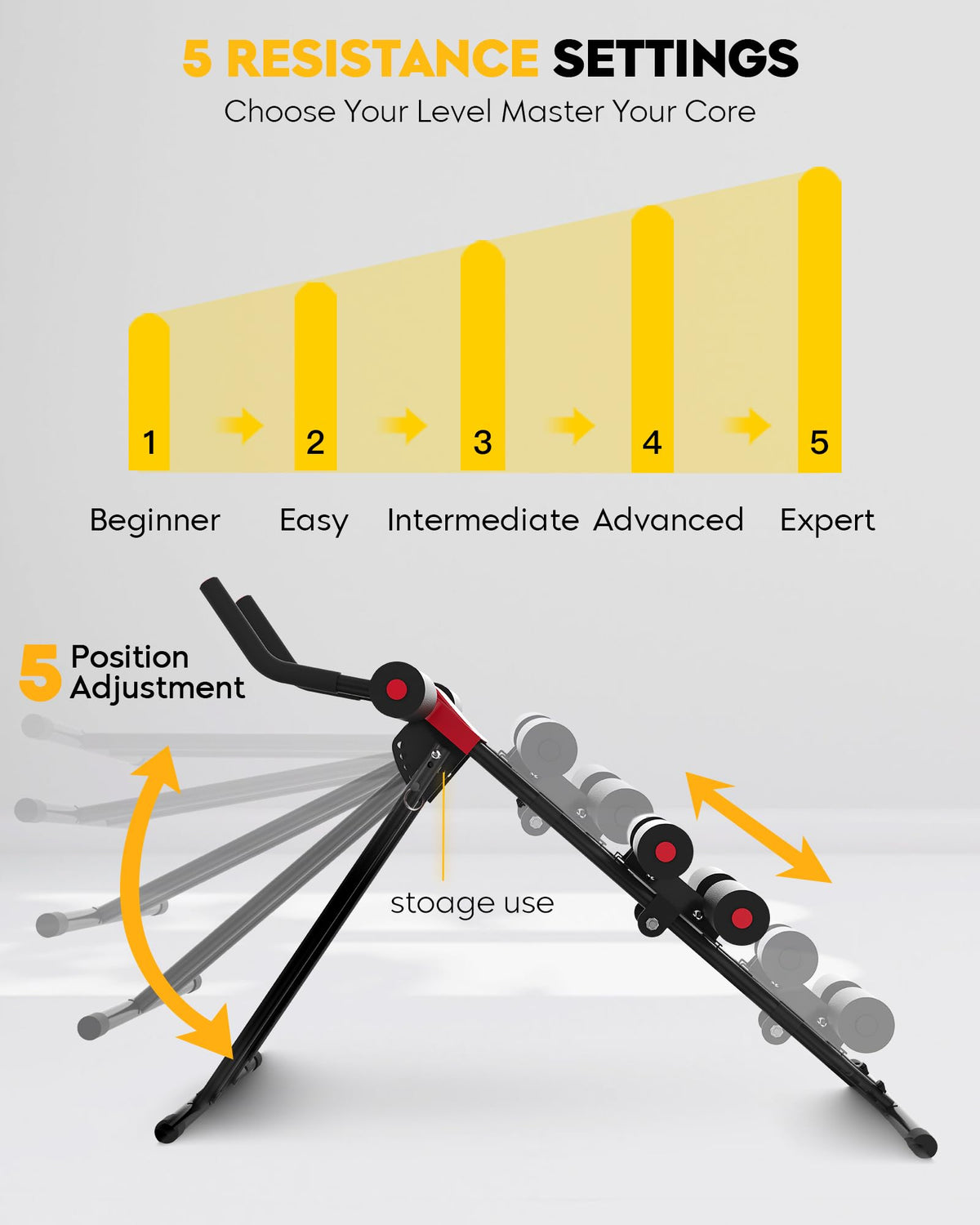 ABDOMINAL GLIDER MACHINE