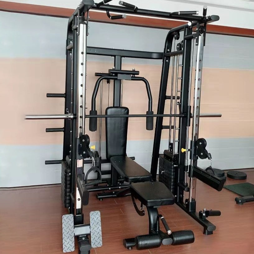 Integrated Cable Crossover Smith Machine