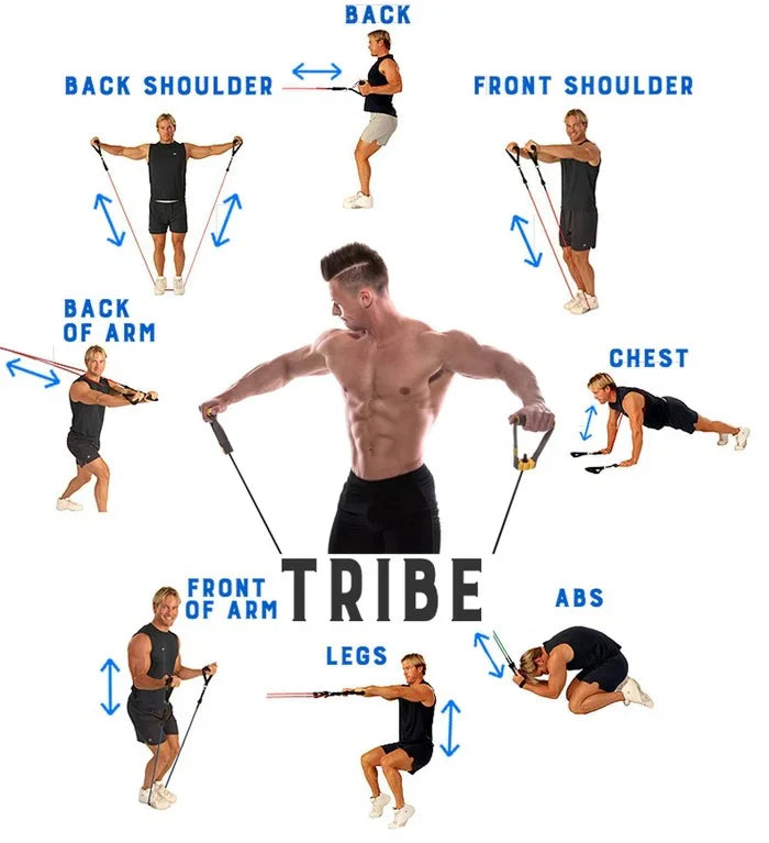 Resistance Bands/Tubes Set