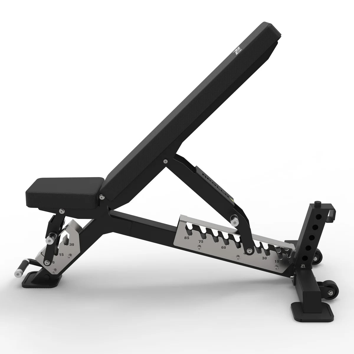 Workout Bench, Adjustable Weight Bench, Multi-Purpose Incline Bench, Exercise Bench for Home Gym Strength Training and Dumbbell Bench Press, Load 1000KG (Black)